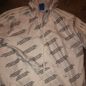 Adidas Win breaker Sip up Nylon Jacket Sz XL